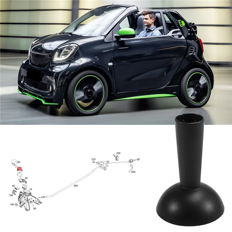 

A33K-For Smart Fortwo Car Shift Lever Cover Housing Shift Head Lower Housing Shift Lever Cover 4532673700