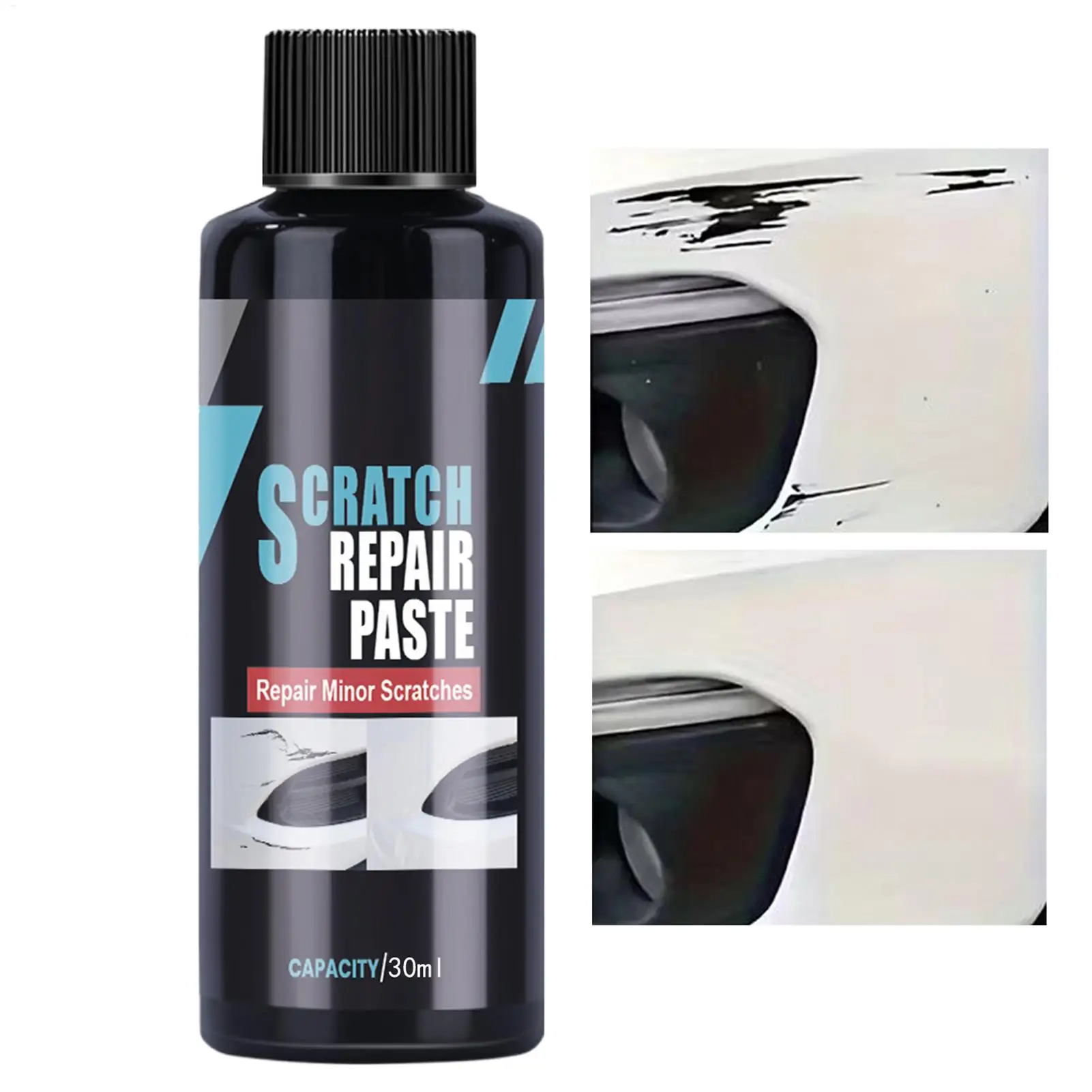 Car Scratch Repair Paste Long-Lasting Safe Polishing Compound for Paint, UV Protection & High Shine Restorer for SUV Sedan RV