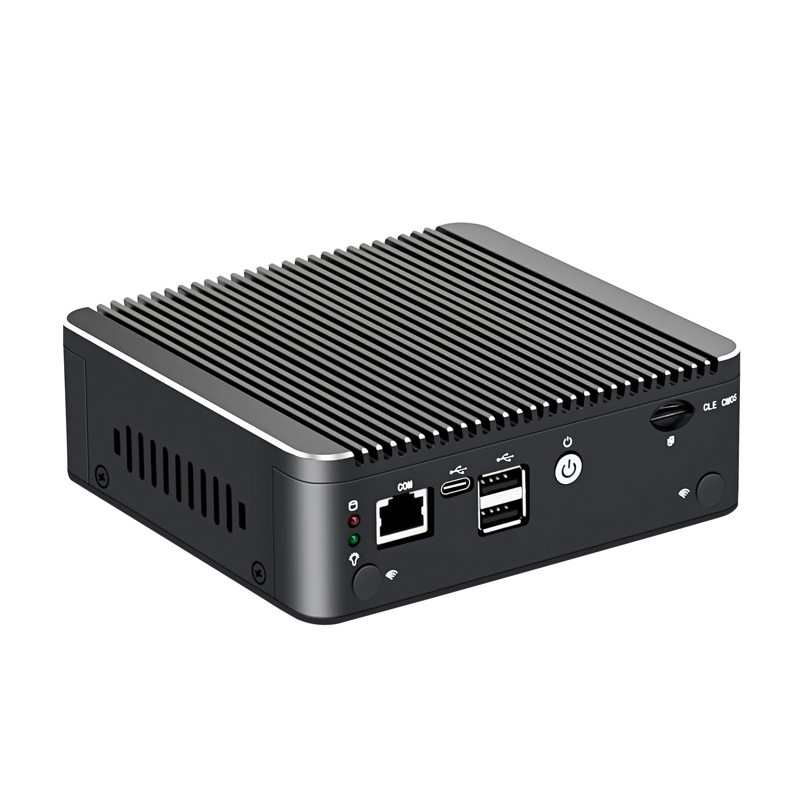 12th Gen Intel N100 2.5G Soft Router 4x i226-V LAN 1*COM RJ45 Fanless Mini PC Firewall Computer Type-C pfSense PVE ESXi