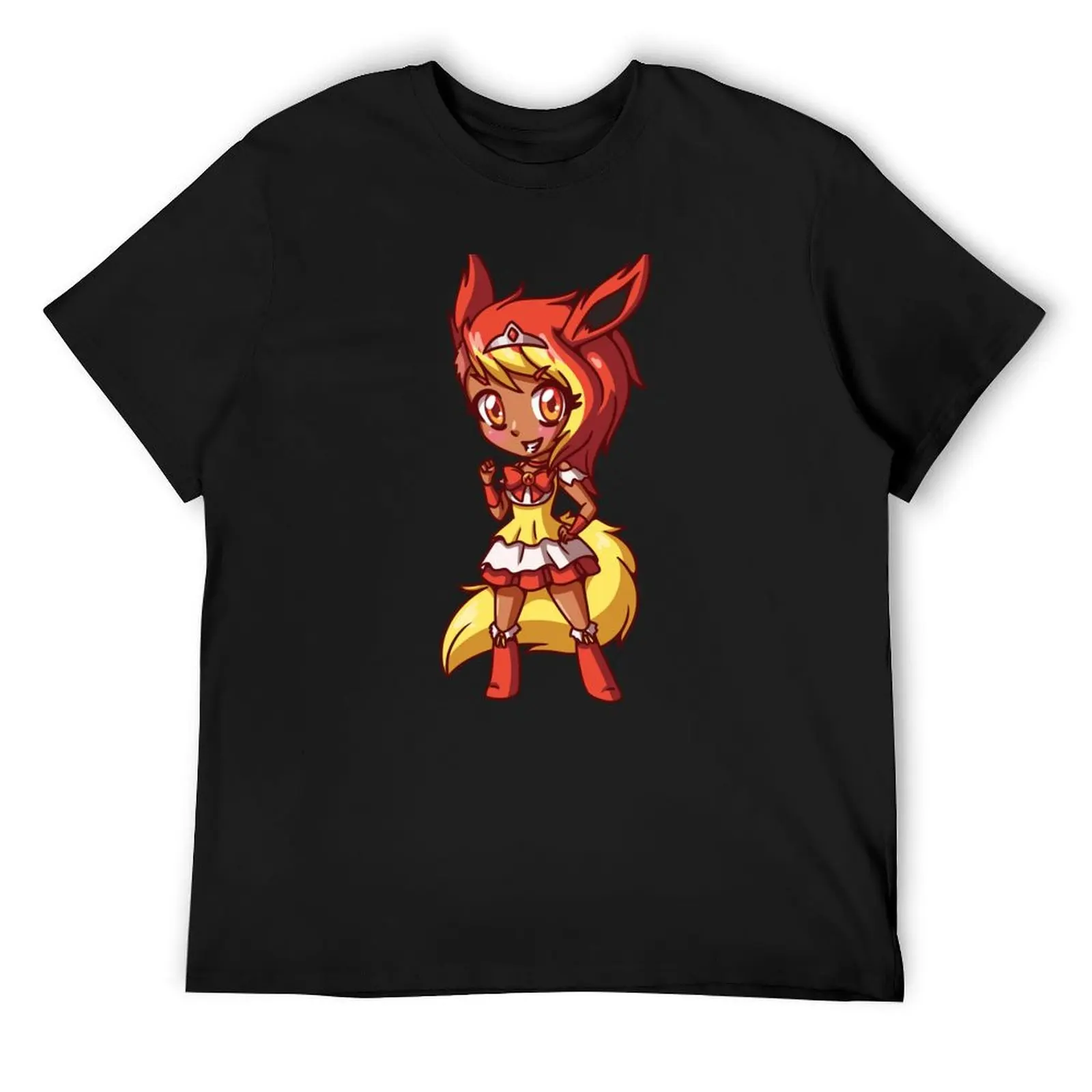 Flareon Magical Girl Chibi T-Shirt shirts graphic tees anime figures mens graphic t-shirts anime