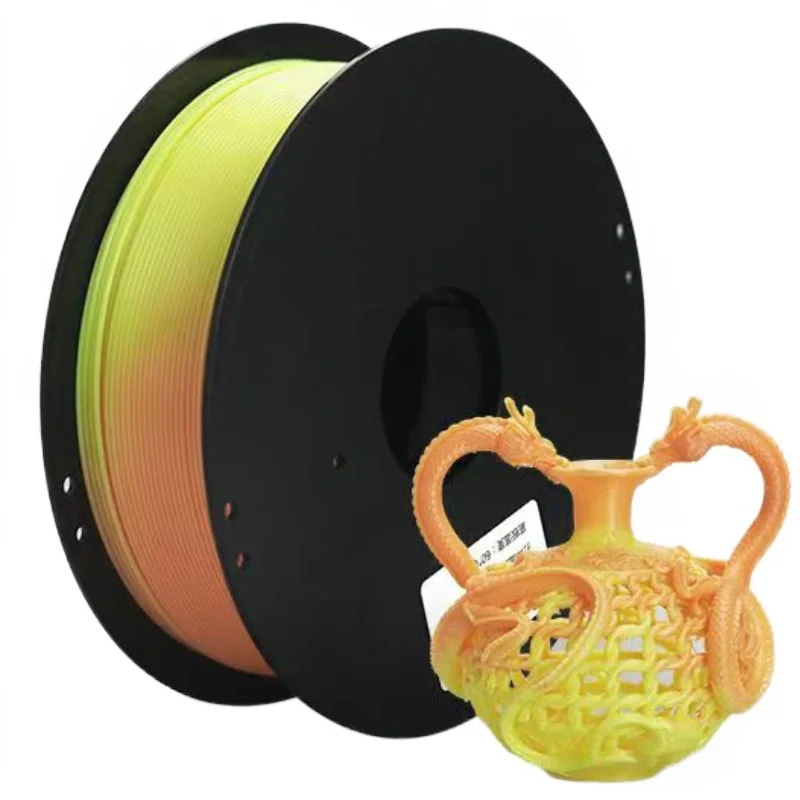 Temperature Color Change Filament PLA 1.75mm 1kg 500g 250g 3D Printing Plastic Material PLA Filament Green Black Red Orange