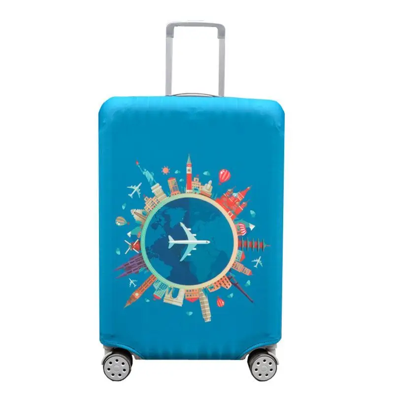 Wear resistant thickened luggage compartment cover, small fresh elastic luggage compartment cover, travel suitcase cover, all in