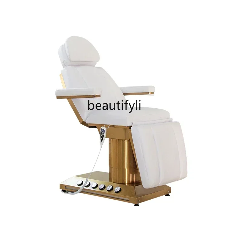 

03.High-end electric beauty bed massage tattoo micro-integration multi-function intelligent lifting bed