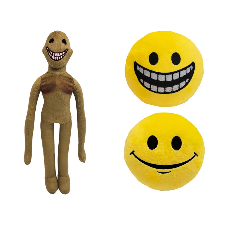 In Stock Verity Arg Plush Soft Stuffed Smiley Ball Monster Doll Horror Game Character Fanmade Collectible Plushie Gift For Fans