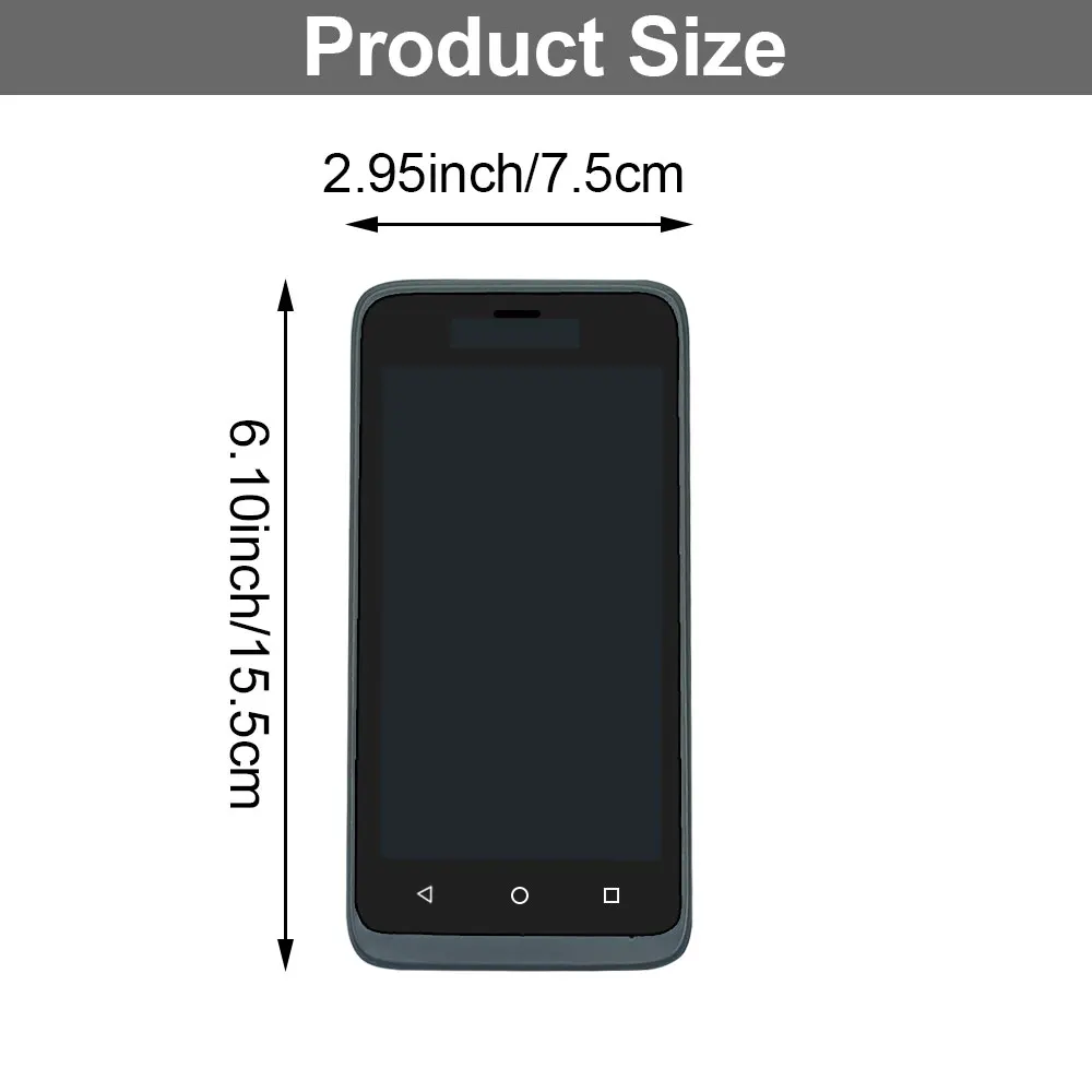 LCD Display + Touch Screen Digitizer + Front Cover for Honeywell EDA51 Scanner