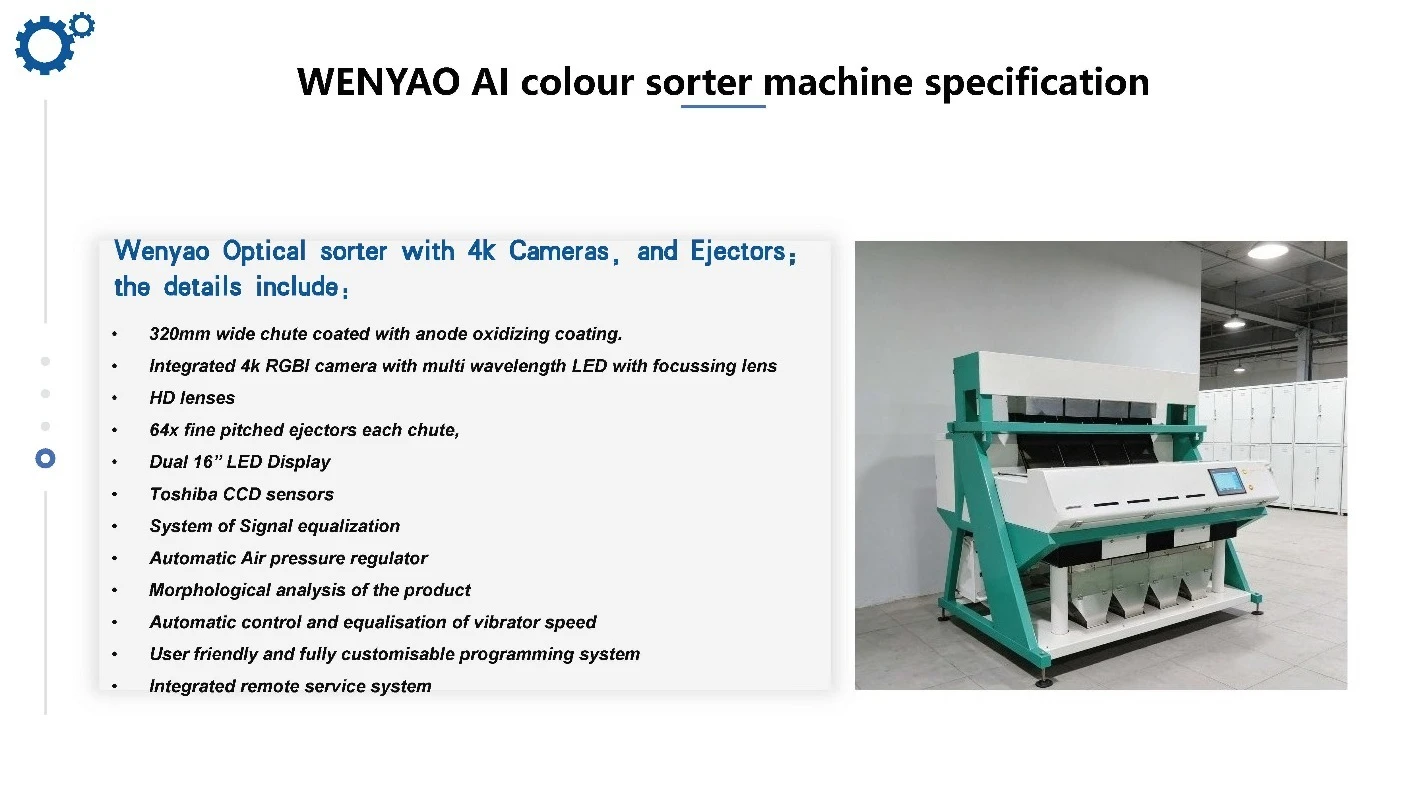 Fotografia 3: Máquina Automática de Processamento e Classificação de Amêndoas com Sensor CCD RGB