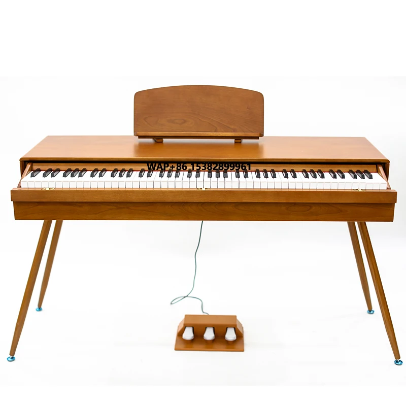 Professional Upright Drawer-Type 88 Key Hammer Action Digital Piano for Home & Stage