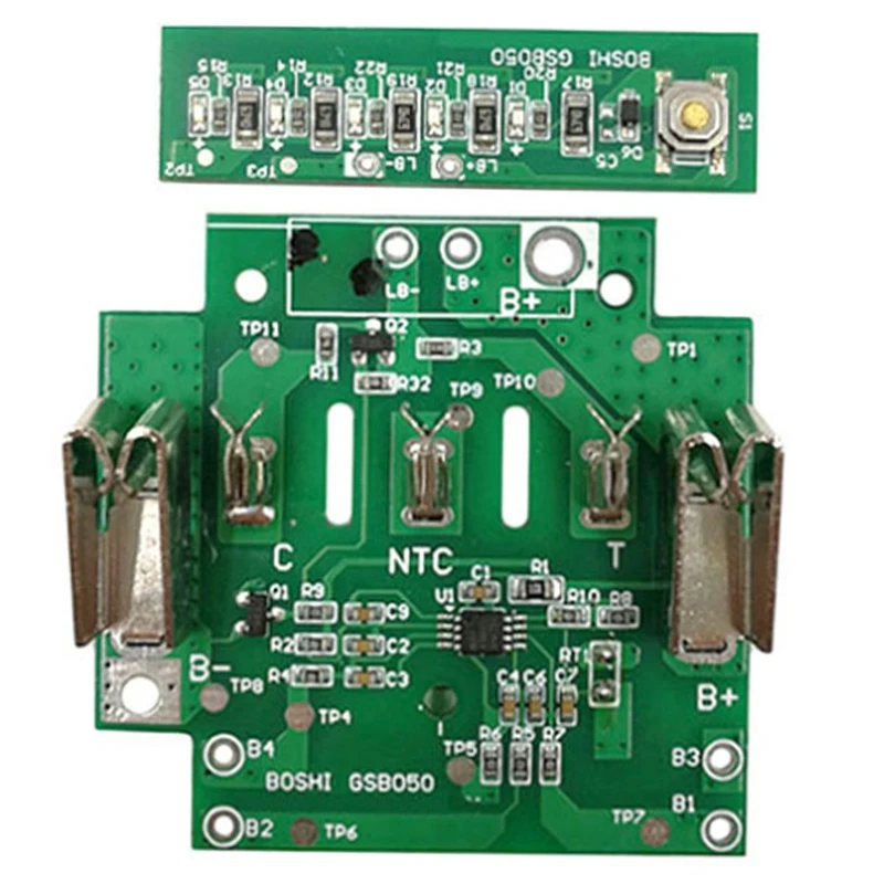 Circuit imprimé de protection de charge de boîtier de batterie au lithium-ion, carte PCB pour Bosch, 18V, BAT610, BAT609, BAT618