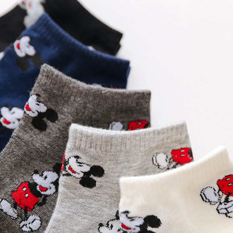 Boys Girls Socks Cartoon Mickey Soft Cotton kids Socks Spring Sports Sock for teenager