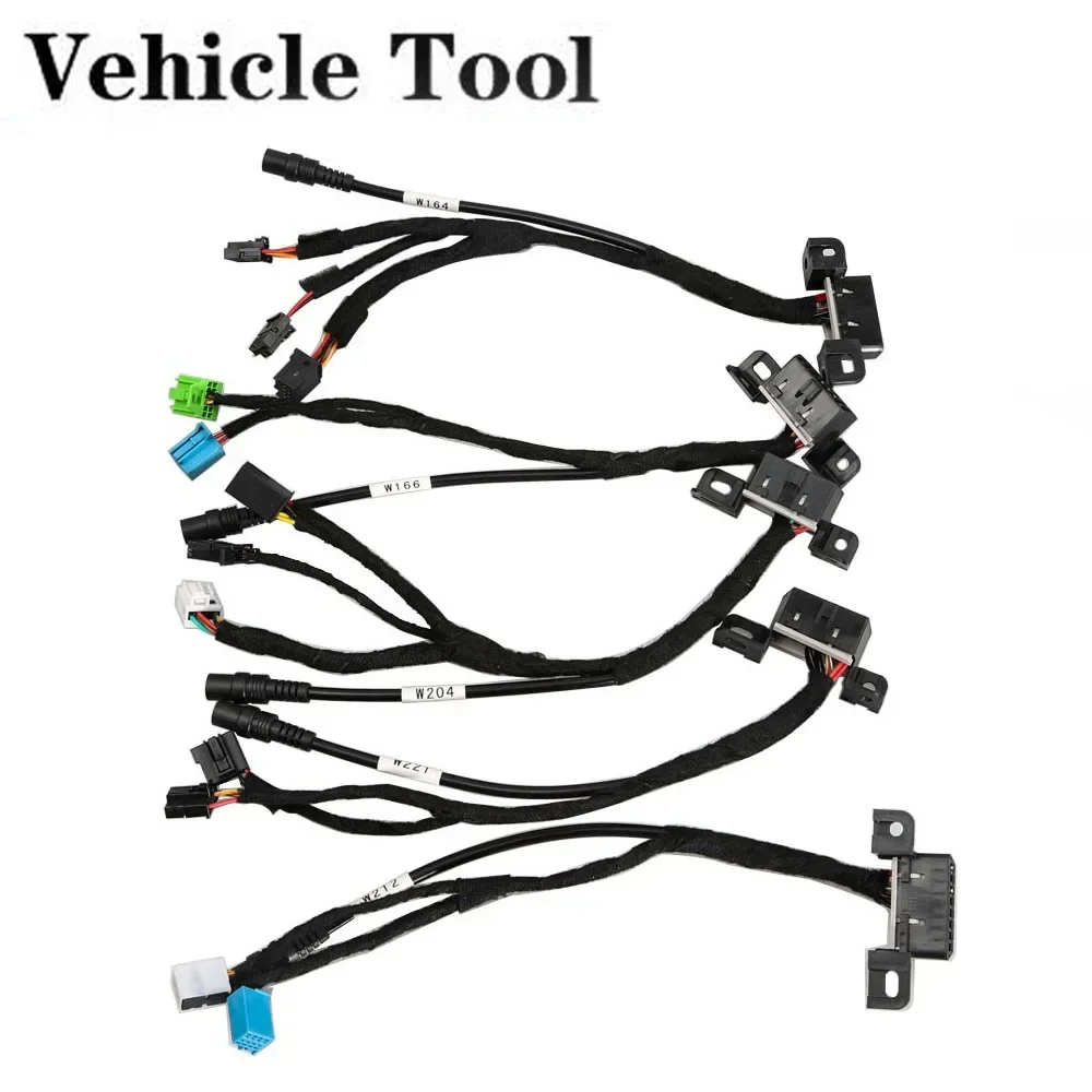 

EIS/ELV Test Cables For Mercedes 5pcs/Set EIS ELV Maintenance Line Works With VVDI MB BGA & CGDI Prog MB Detection Key Best Wire