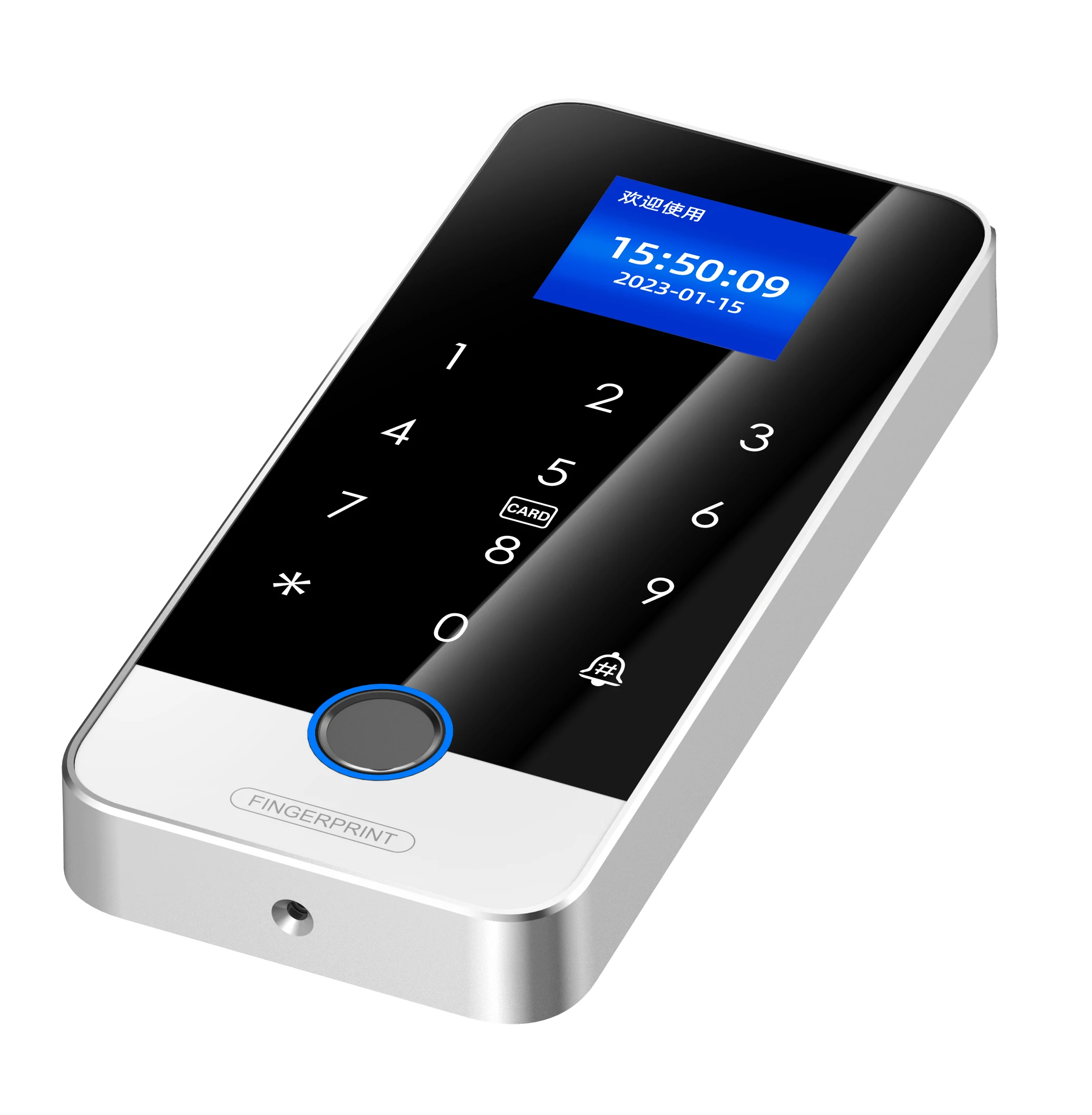 Tuya App 125Khz 13.56mhz RFID NFC بصمة بلوتوث بوابة فتحت الباب دعم Tuya BLE بوابة + لوحة المفاتيح التحكم في الوصول IP65