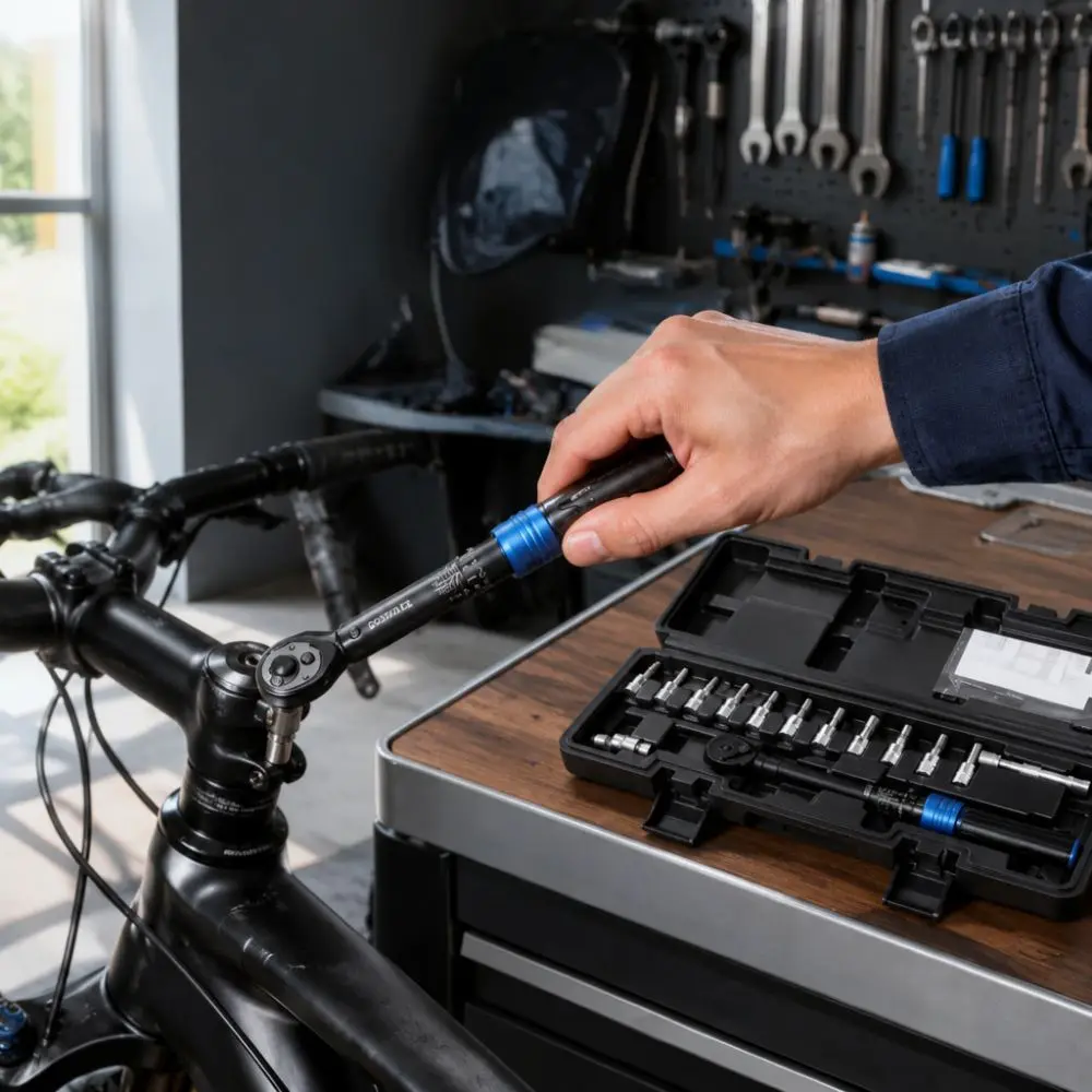 For For Fuli High Precision Spanner Kit 72 Teeth Ratchet Torque Wrench Adjustable Bicycle Repair Maintenance Professional Tools