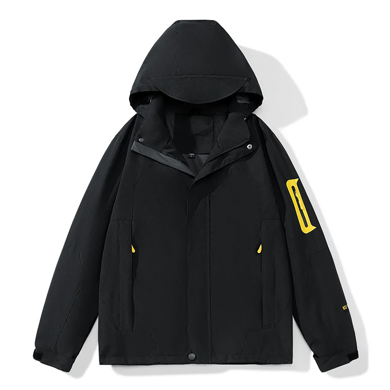 

Spring Autumn Summer New Men's Thin Waterproof Windproof Outdoor Sports Mountaineering Jacket
