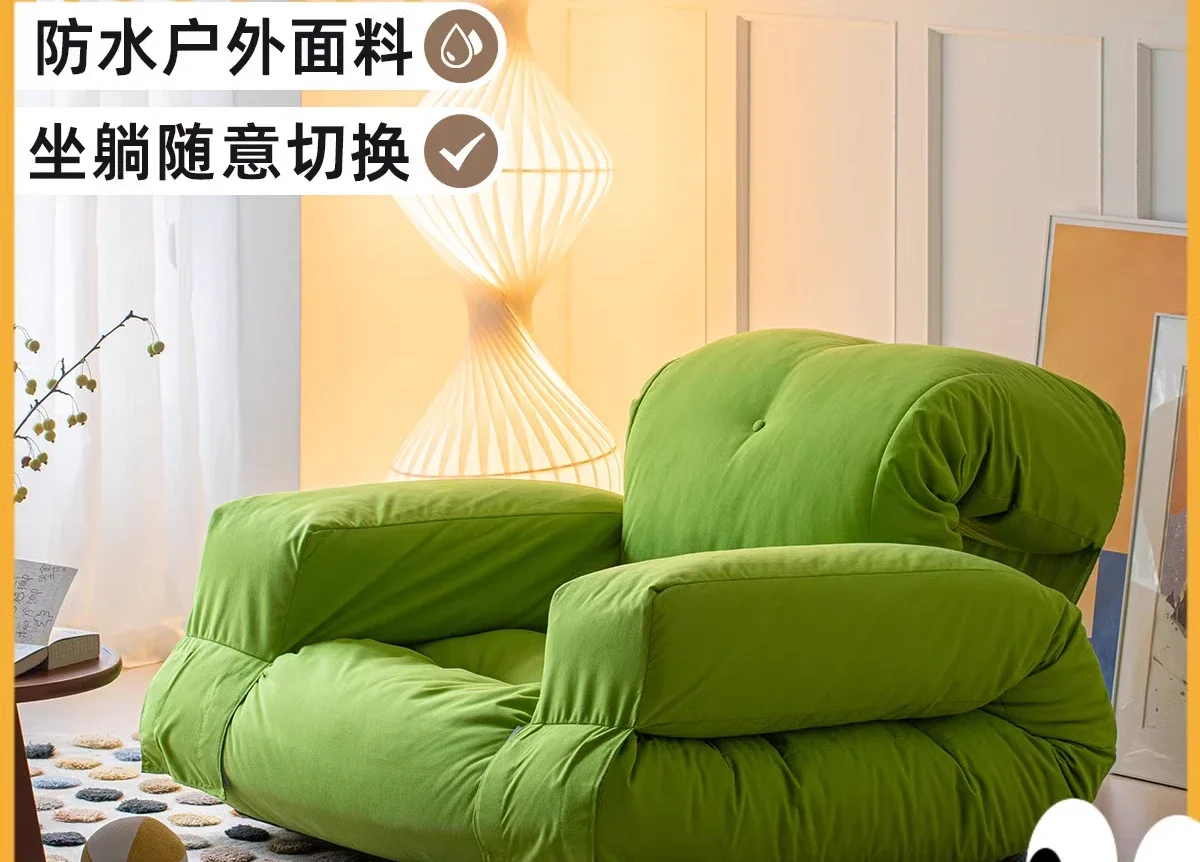 

Cream ins wind sofa living room 2024 new modern simple small apartment folding sofa bed integrated dual-use
