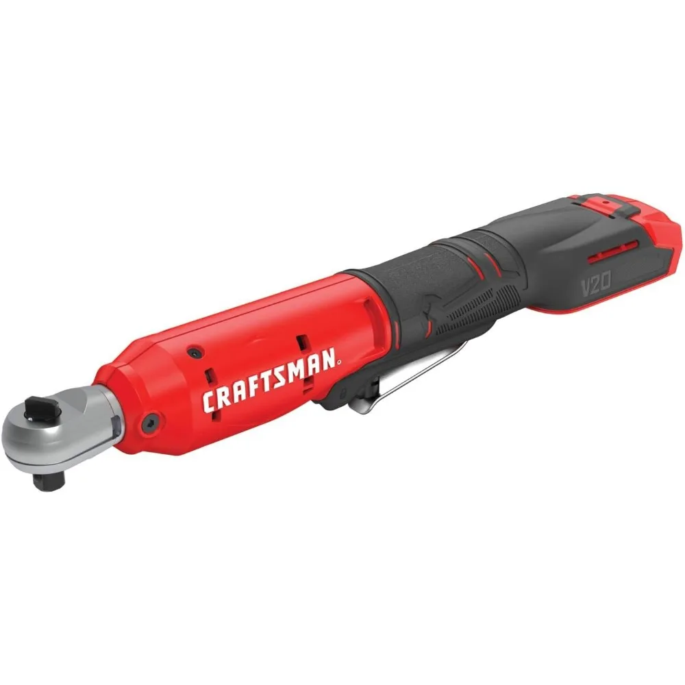 

20V Cordless Ratchet Wrench, 3/8 Inch Drive, 300 RPM, Maximum 35 ft-lbs Torque, Bare Tool