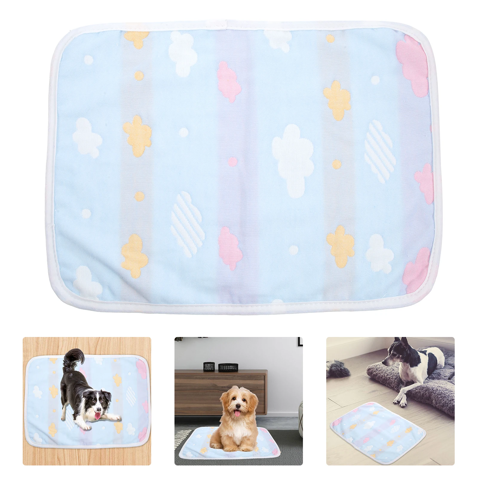 

Cute Baby Bed Pad Waterproof Washable Incontinence Mat For Kids Toddler Pee Protection Menstruation Bed-Wetting Pad For