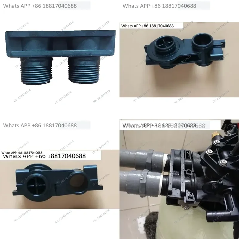 1PC 1PC Flake 5000 Flowmeter Line for Binrun Control Valve Water Softener Accessories Water Inlet and Outlet Connector 1 Inch