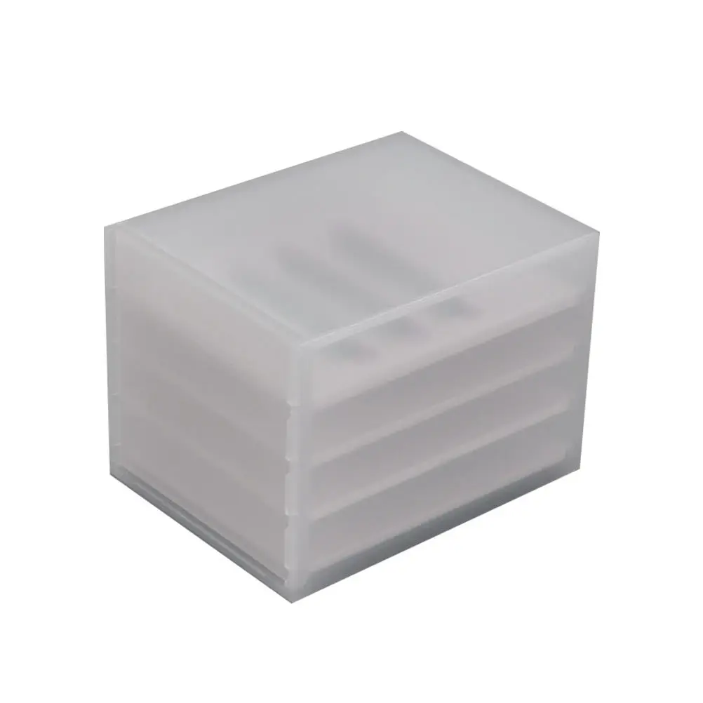 1Pcs Eyelash Storage Box Multi-Layer Stand Drawer Acrylic Organic Glass Lash Display Case Makeup Organizer False Eyelash Holder