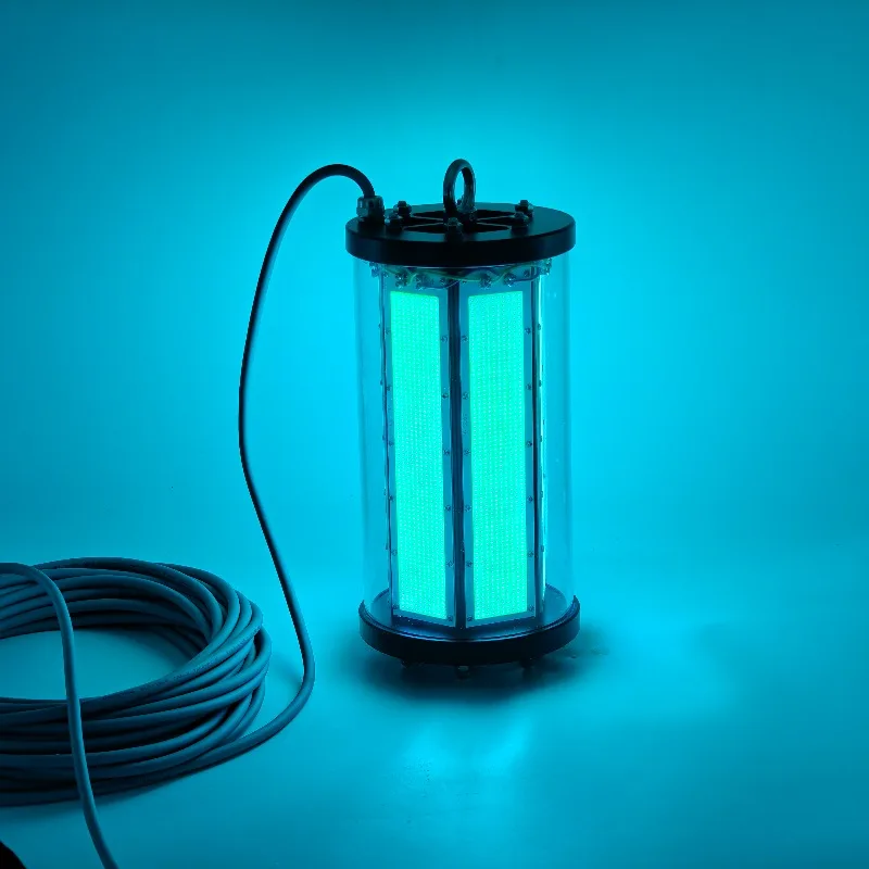 

2400W Underwater Led Fishing Light Torch with Blue Lights for Bottom Fishing and Fish Farming Uv Light