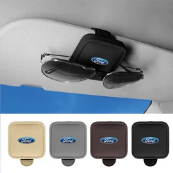 1pcs Car Sun Visor Glasses  Storage Clip Auto Interior Accessories For Ford Focus mk2 mk3 Fiesta Ranger Mondeo mk4 S-MAX Kuga