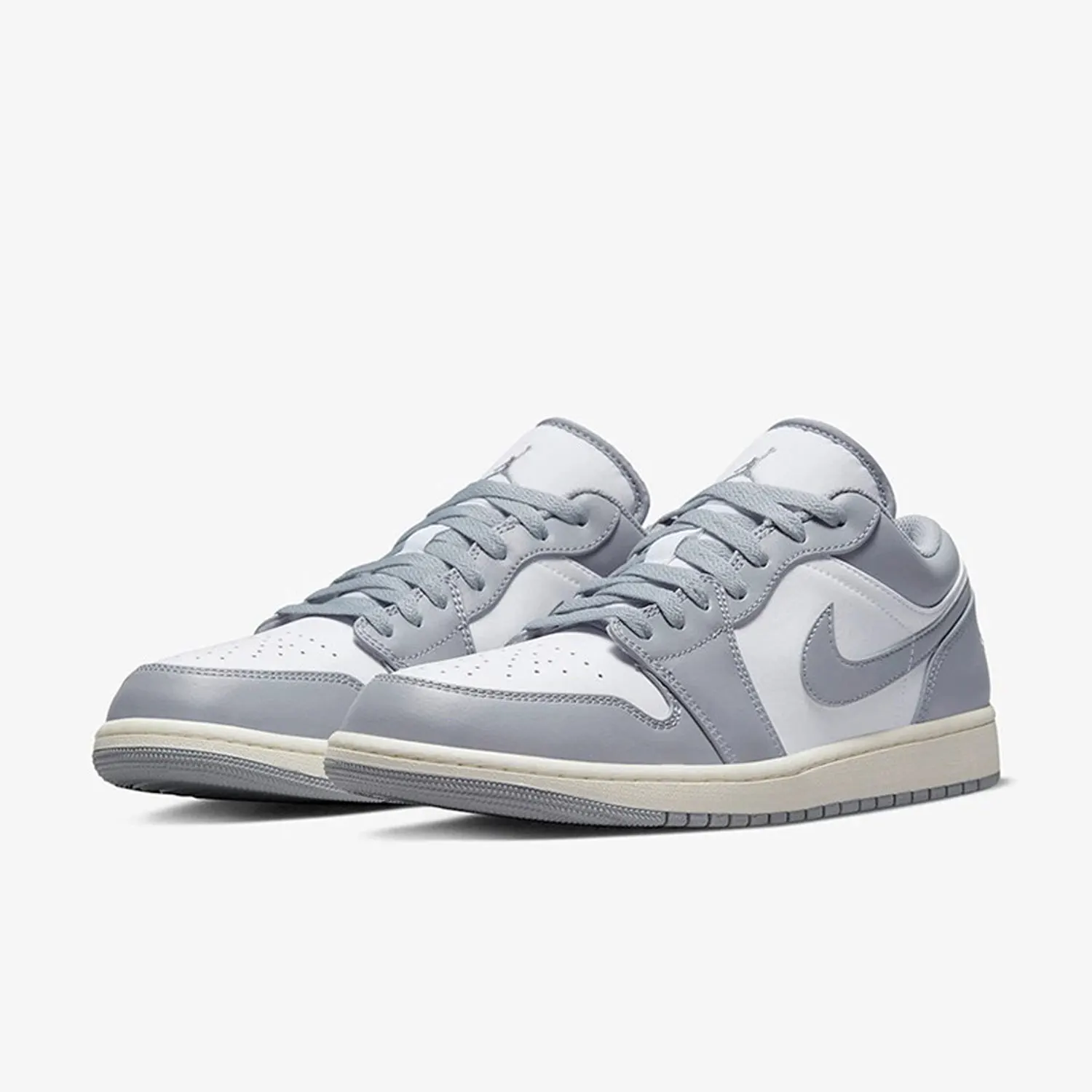 Nike Authentic Air Jordan 1 Low Men's Low-Top Classic Sports Shoes 553558-053