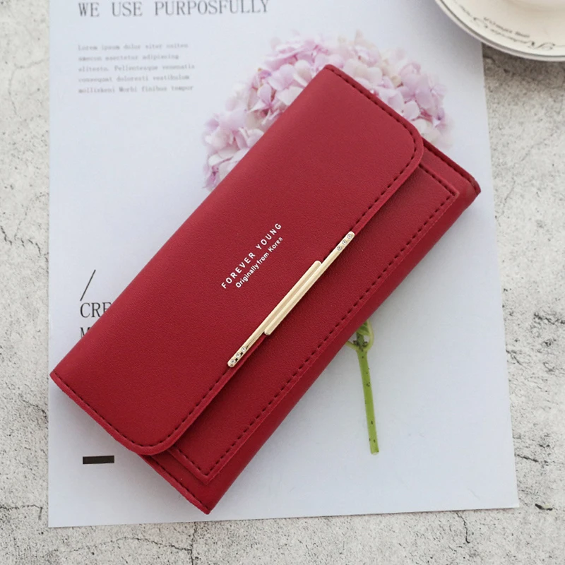 2024 Fashion Wallet Women\'s Purse Wallet Card Holder Female Clutch Long Purse Multi-card Holder Luxury Designer Lady Coin Purses