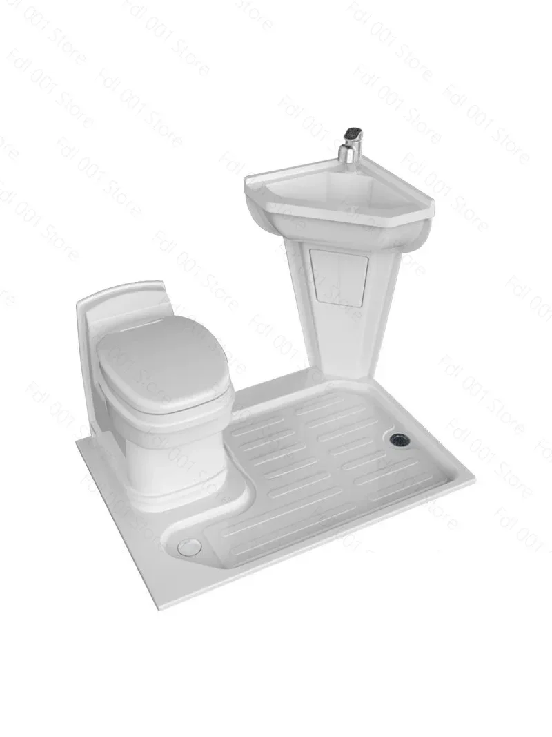 Waterproof RV Shower Base Chassis Bathroom Modification Accessory for Mobile Home Bathrooms