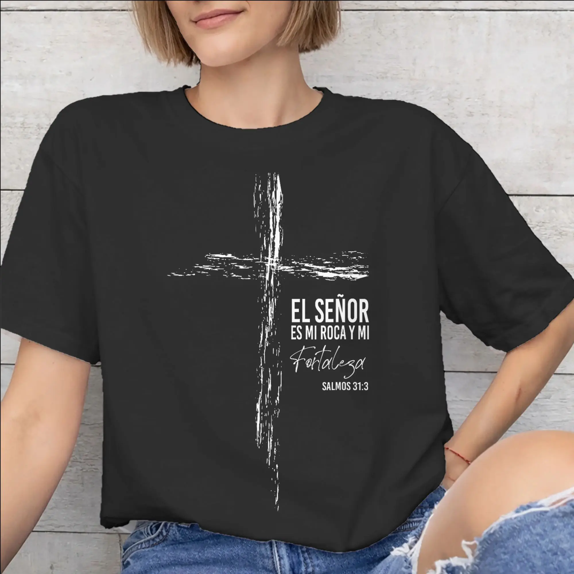 New Arrival Jesus Esperanza Devida Spanish  T Shirt for Men Women  Pure Cotton T-shirts Short Sleeve Tops