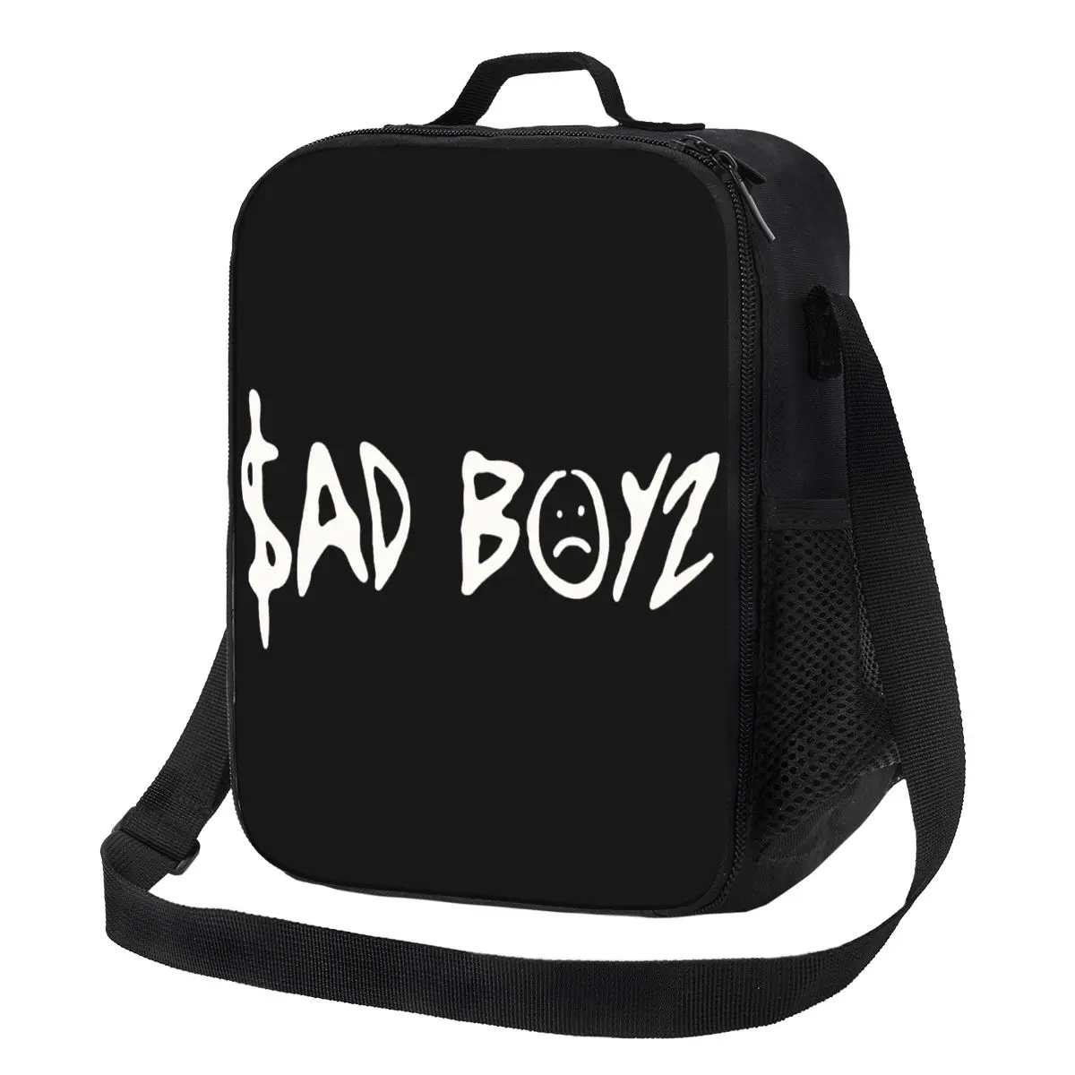 

Junior H Merch Sad Boyz Insulated Lunch Bag for Women Bento Storage Food Boxes Leakproof Container Cooler Thermal Lunch Box Tote