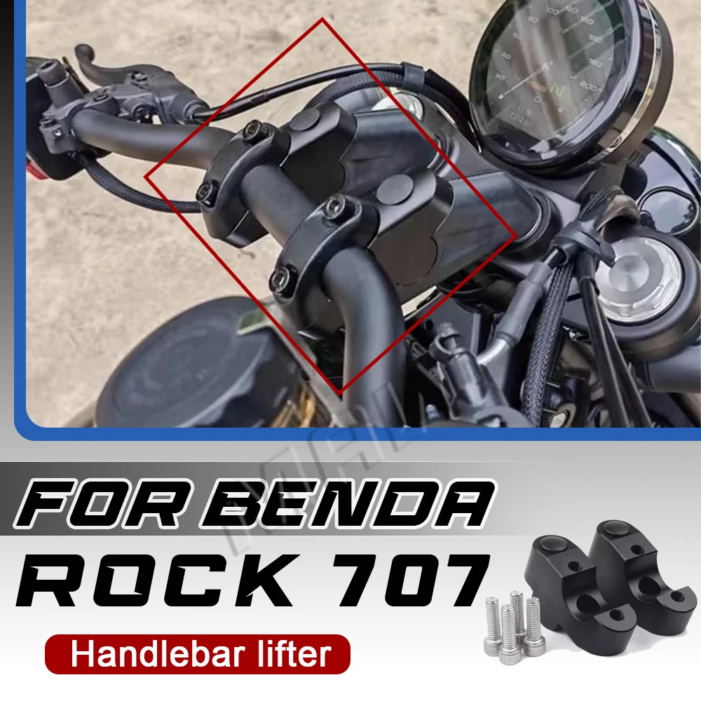 

Handlebar Riser Back Move Adapter for BENDA ROCK 707 Ultra 707 Pro Heightening Block Base Kit