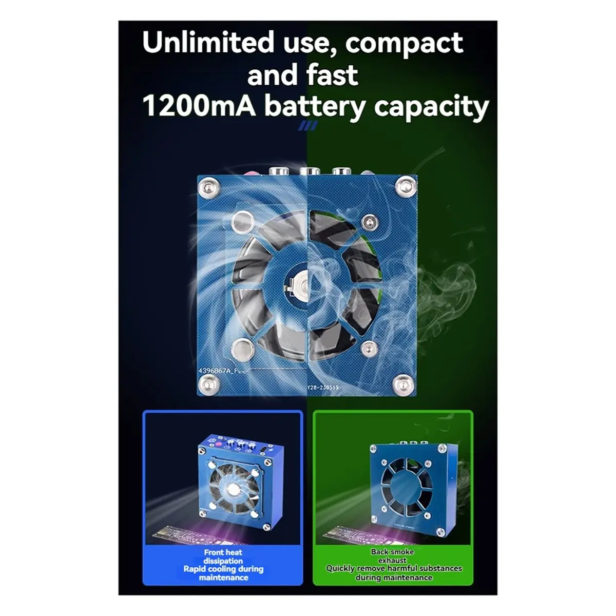 Summer sale- Mobile Phone Repair Radiator with UV Curing Cooling Fan for Efficient Heat Dissipation