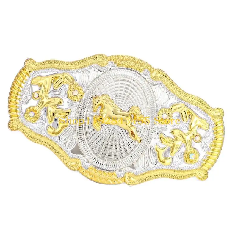 49mc vintage pass Burza zastępcza retro koni klamra skórzana straży rzemieślnicza