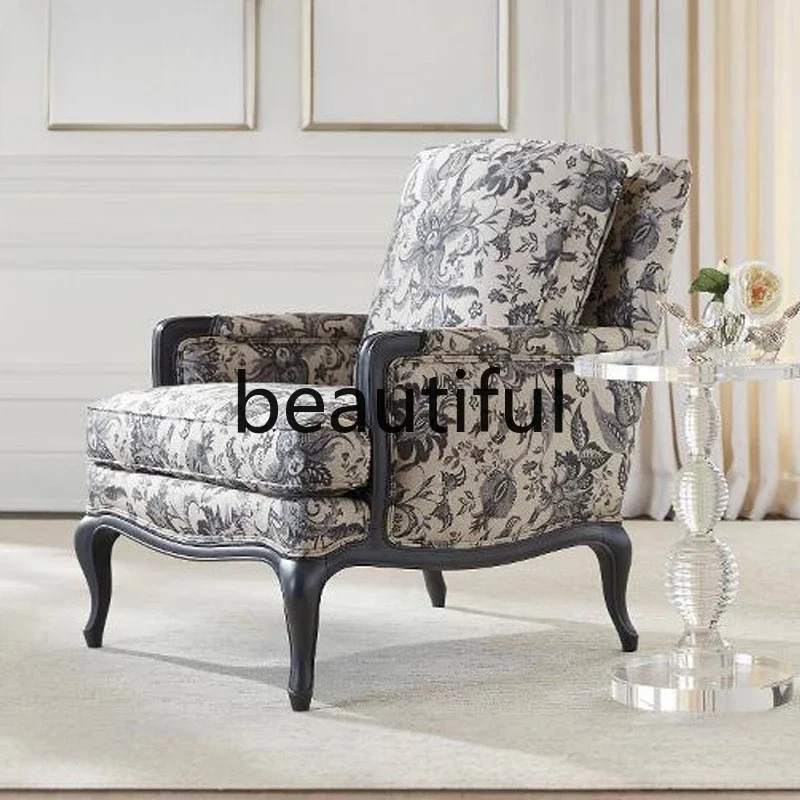 X Массив бука, кресло для отдыха на балконе, ретро, одноместное кресло-диван