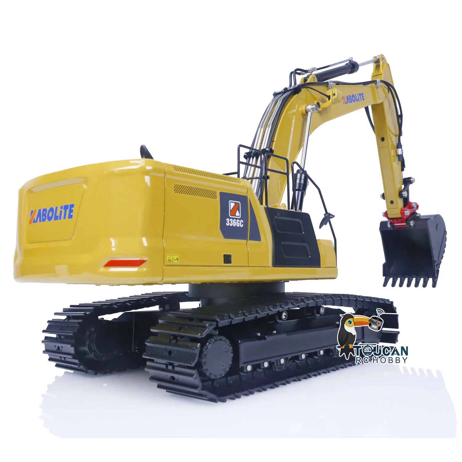 Upgraded K336GC 1/18 Kabolite K961 100S RC Hydraulic Excavator HUINA Construction Digger Model RC Toys for Adults TH22472