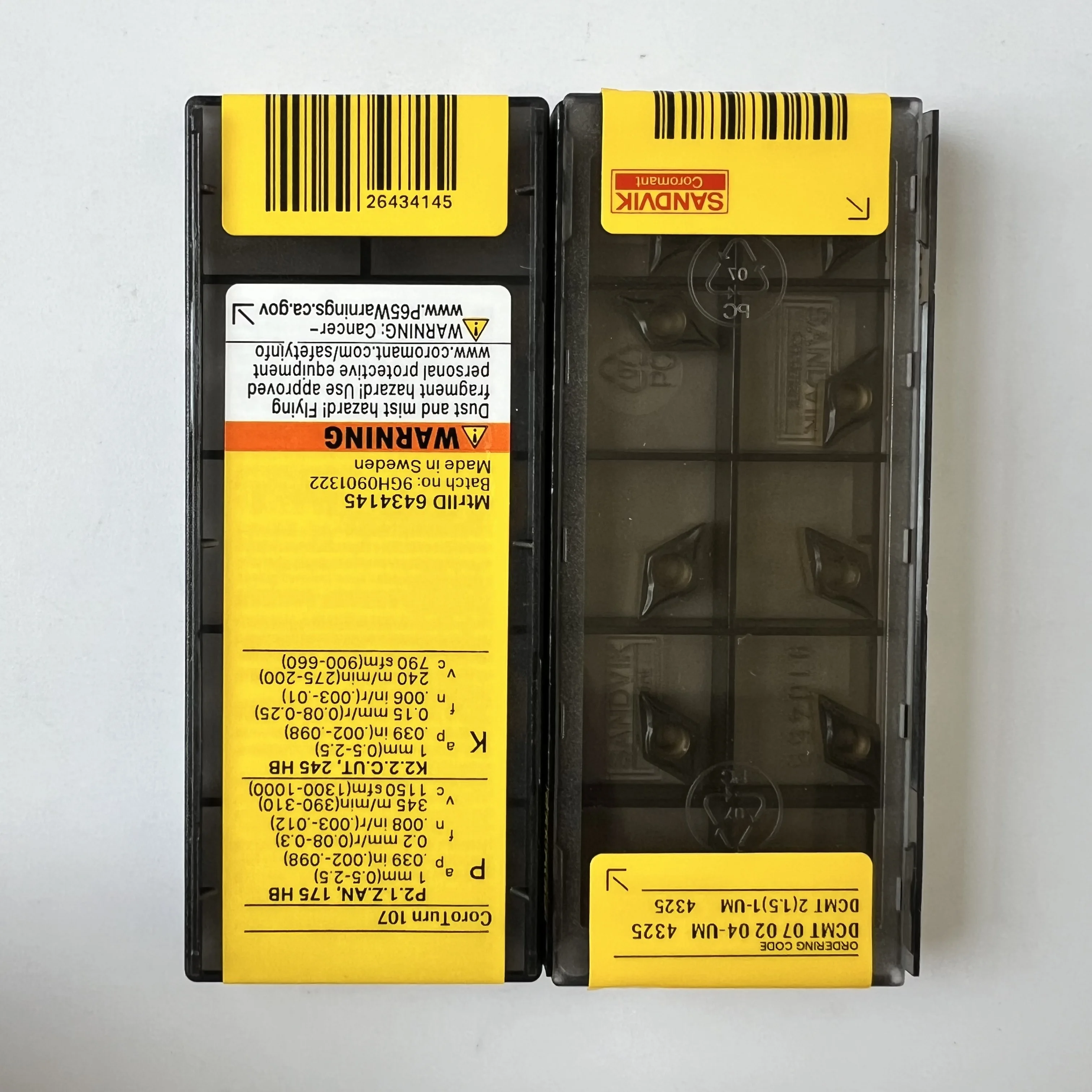 

CNC blade DCMT070204-UM 4325 4425
