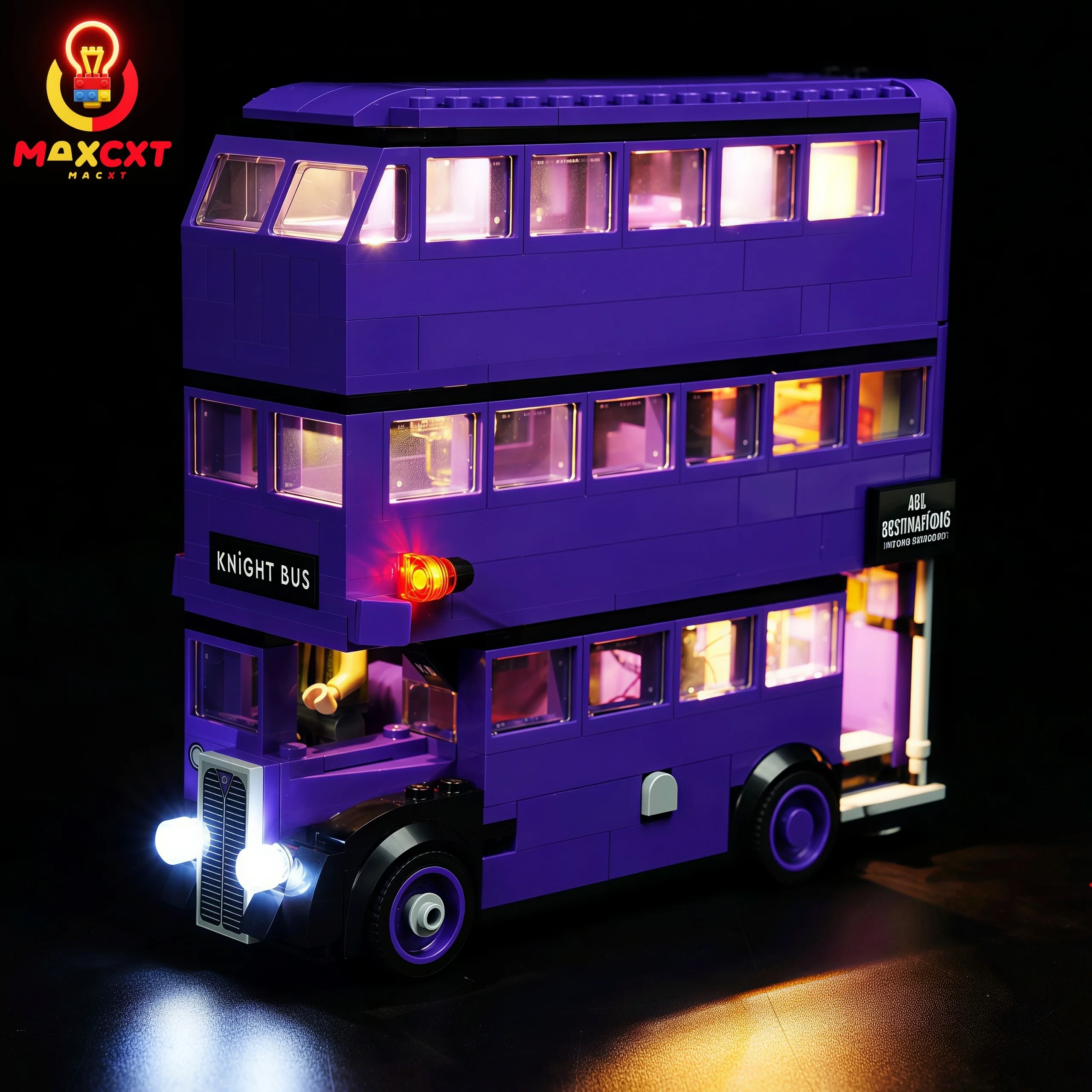 

MAXCXT LED Light For LEGO 76446 Knight Bus Adventure DIY Decorative Lamp Not Include Building Blocks Set