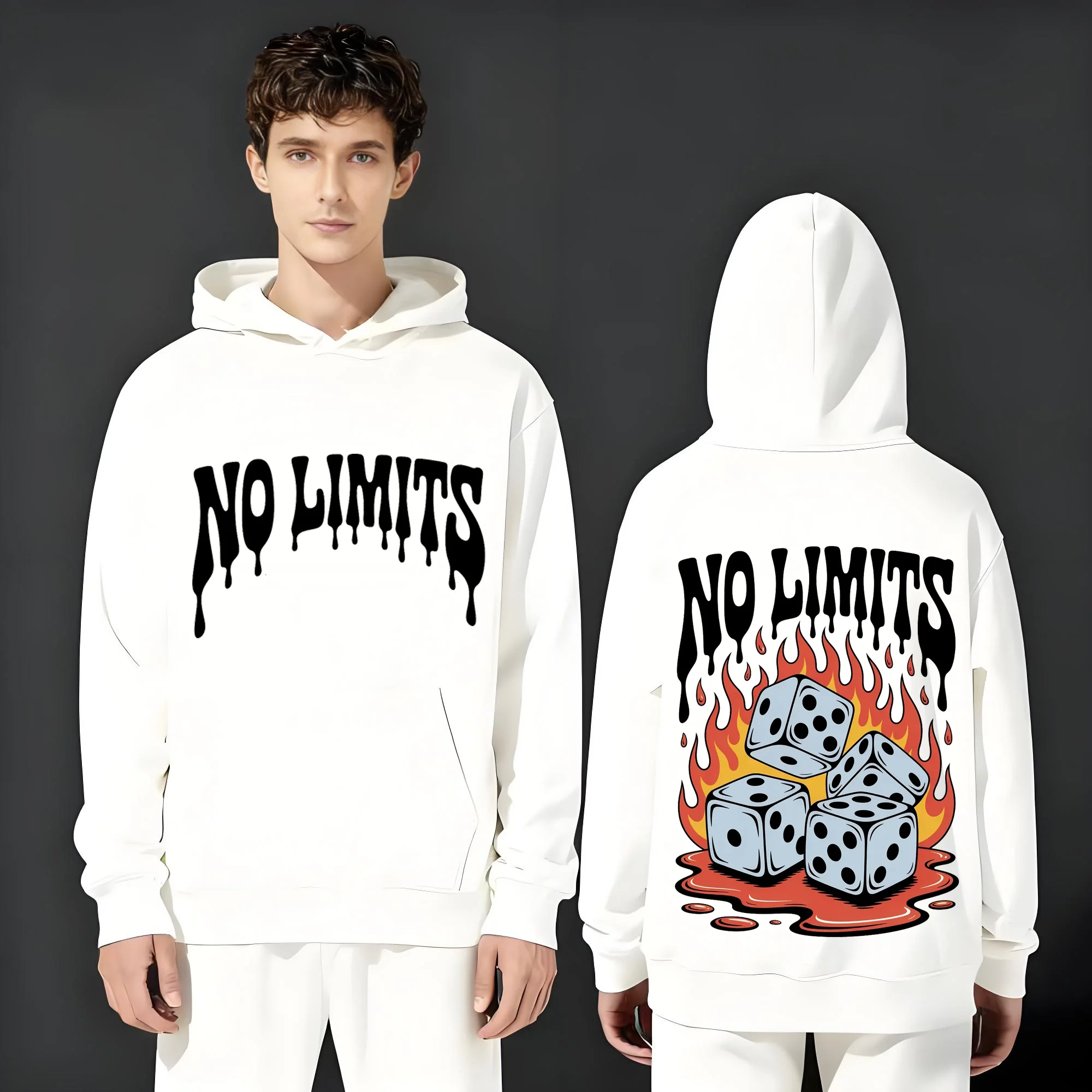 

The latest fashion and casual 330-gram heavyweight men's and women's hoodie from 2025 featuring trendy stopper letter prints