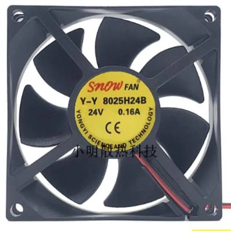 New Cooler Fan for Snow FAN Y-Y8025H24B 24V 0.16A 8CM 8025 80x80x25mm