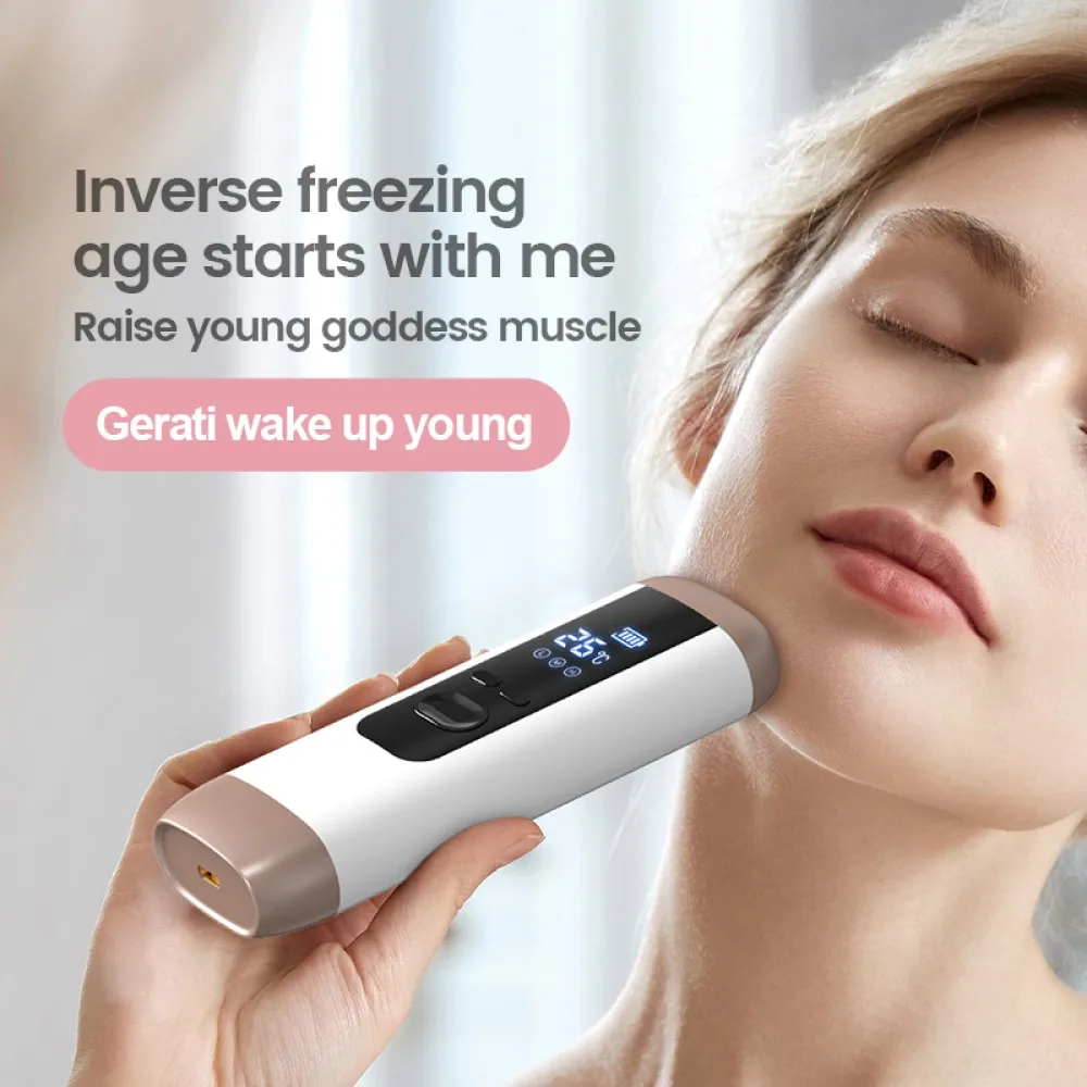 Muscle Activating Collagen Hot lift RF Beauty Instrument With Anti-Wrinkle Face & Neck lifting Massager