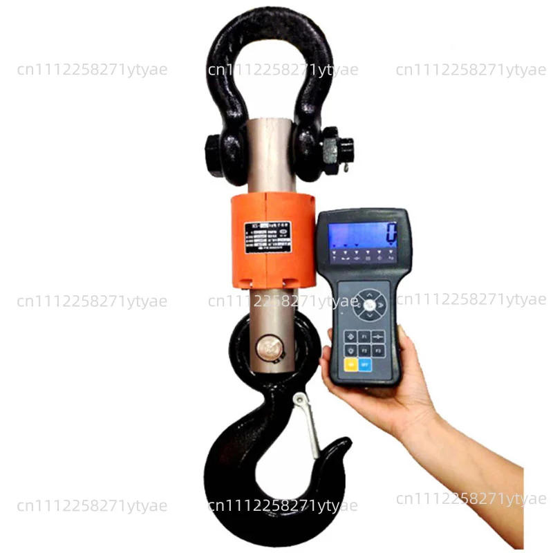 3T/ 5T/10T Wireless Electronic Crane Scale Wireless Printing Crane scale hook called driving scale