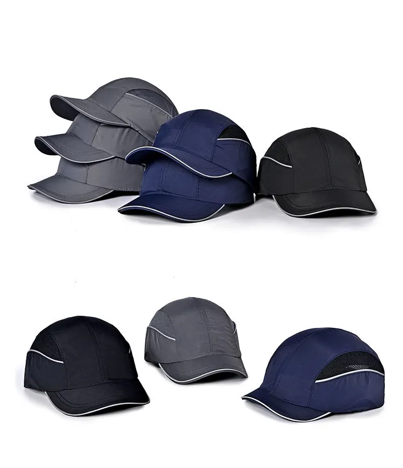 Picture 7: Security Protection Factory Safety Bump Caps Impact Inner Breathable Light Weight Work Head Protection Construction Helmet