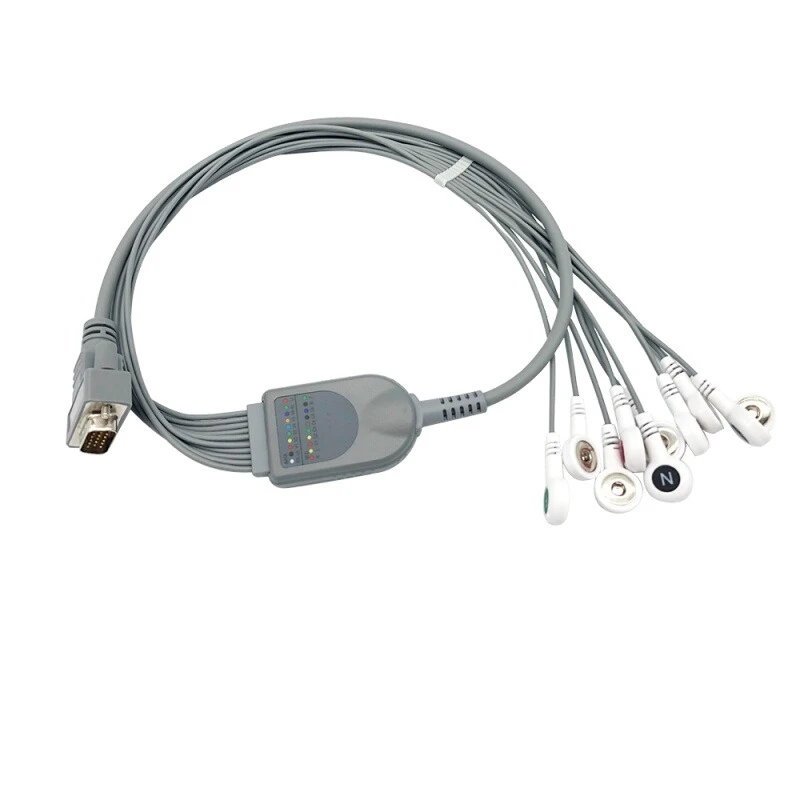 

Applicable to Changchuns Times SDD Digital, Jinhaos MGROHEs 3000-DX MGY-H4 Dynamic ECG Lead Cable