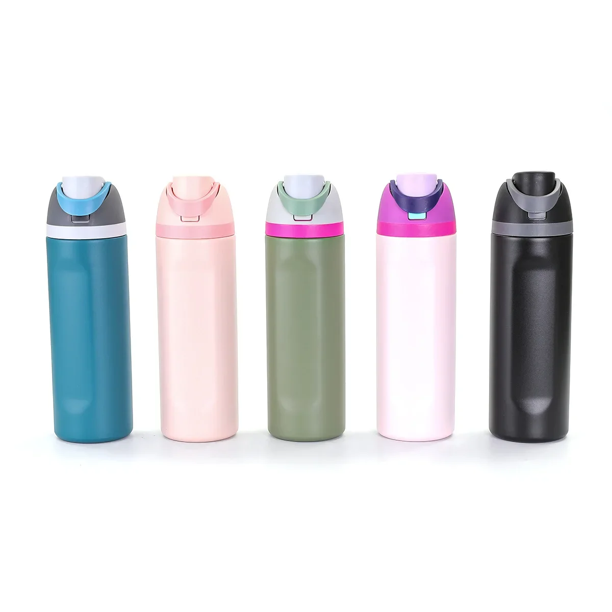 2024 NEW Insulated Stainless Steel Water Bottle with Straw, BPA-Free Sports Water Bottle, Great for Travel, 24Oz/32 Oz,