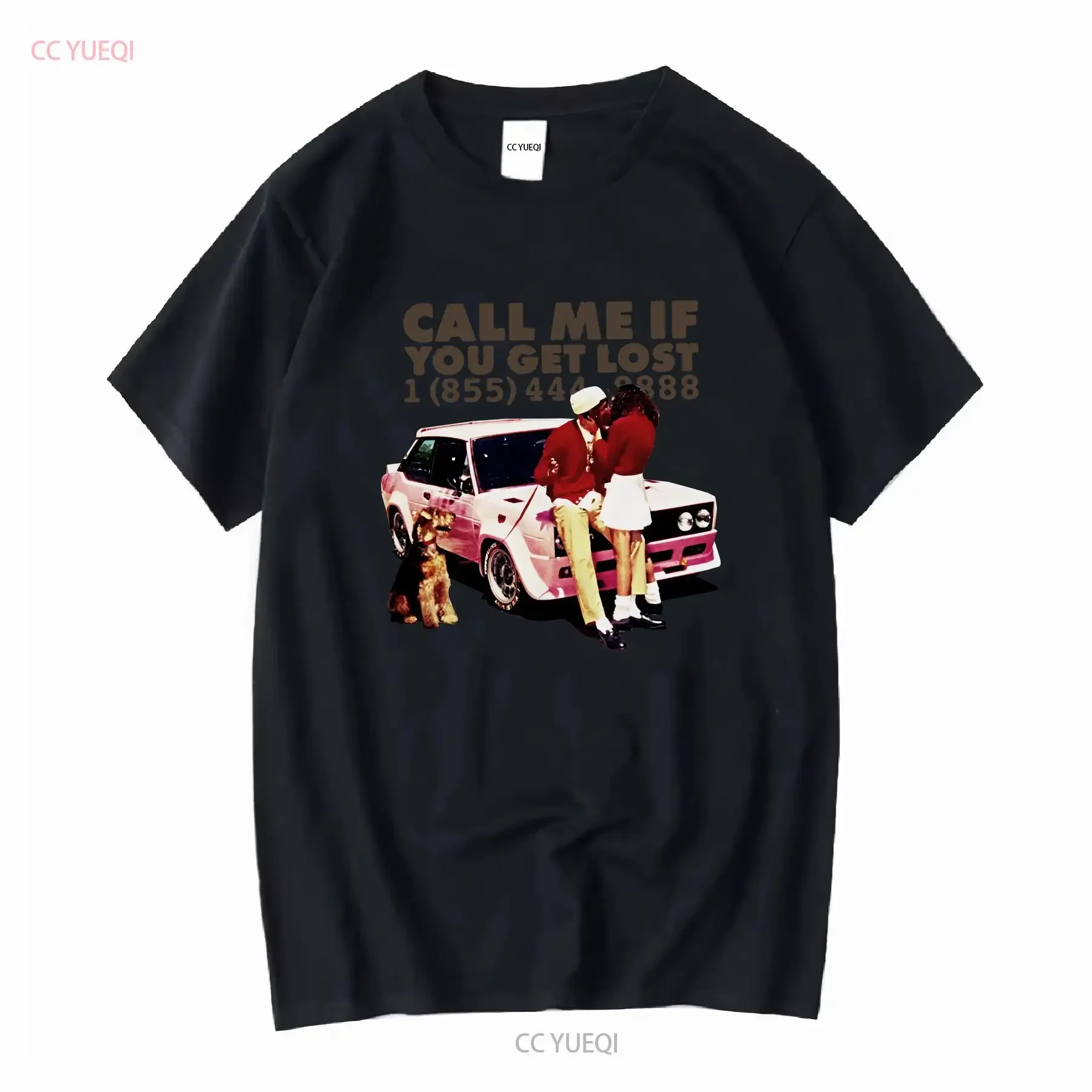 Call Me If You Get Lost T Shirt Vintage 90s vintage Washed Unisex Casual Stylish Soft Slightly homme graphic