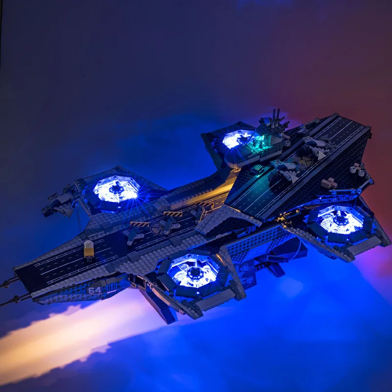 

No Bricks LED Lighting Kit for The SHIELD Helicarrier 76042