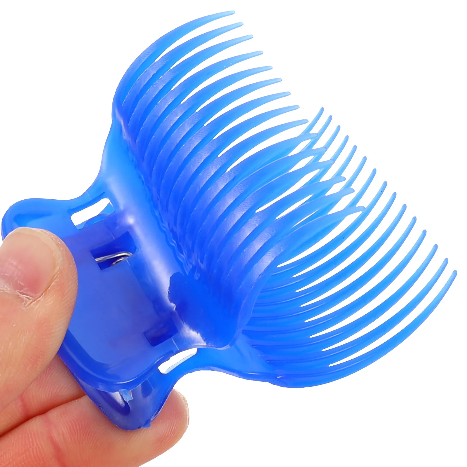 

8Pcs Hot Roller Clips Hair Curler Claw Clips Replacement Jaw Clamps for Salon Home Styling Heated Roller Securing Clamps Medium