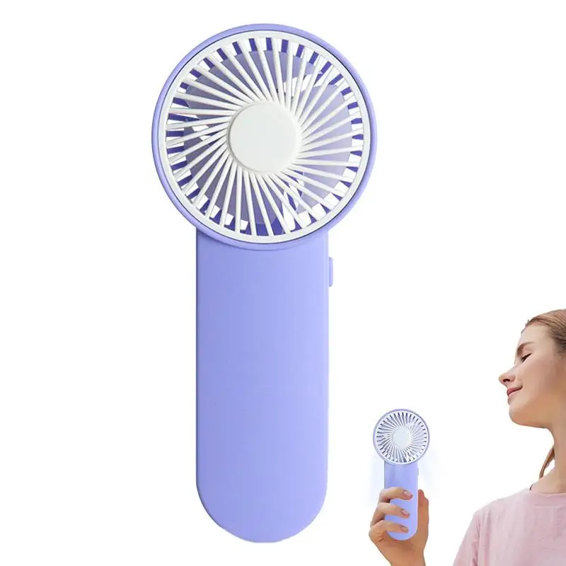 

Portable Handheld Fan Battery Powered Portable Cooler Fan Portable Personal Handheld Fan Cute Silent Cooling Fan For Traveling