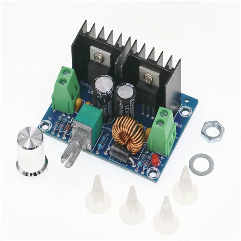 XH-M401 DC-DC Step-Down Module, High Power DC Regulator Board, Corrente máxima 8A com regulador de tensão, Potência máxima 200W, Novo