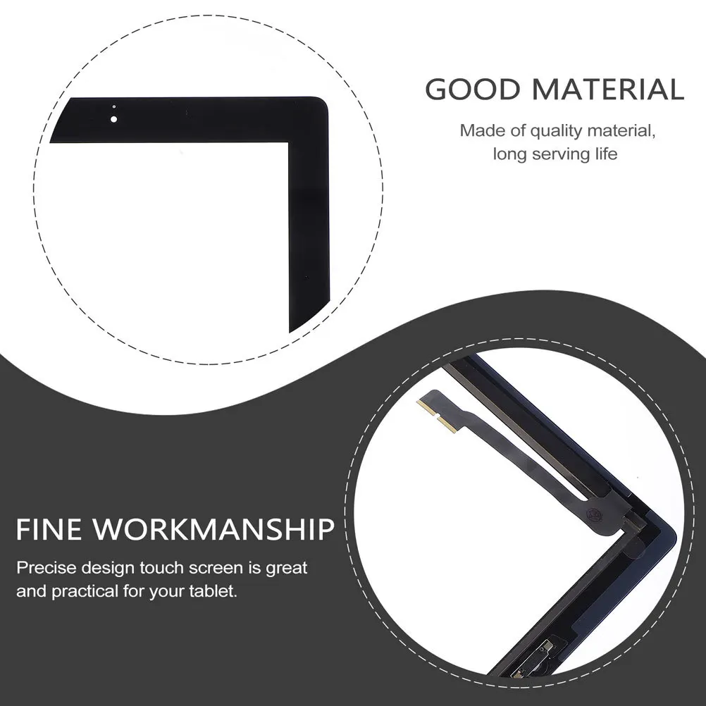 

Sturdy Trustworthy for Tablet Key Button Practical Durable Easy Install No Scratch Dead Area Dot