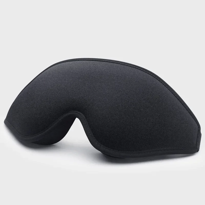 New 3D eye mask with 3D light blocking rebound memory cotton, light blocking and non pressure aviation eye protection